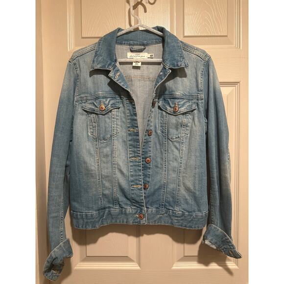 L.O.G.G. Label of graded goods From H&M Denim Jacket Size 14 - Picture 1 of 6
